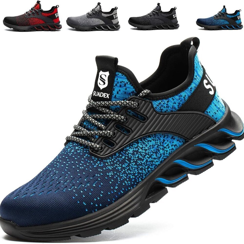 Indestructible Work Safety Shoes Lightweight Slip Resistance Composite Toe